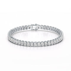 11.70 CT Oval Lab Grown Diamond Tennis Bracelet