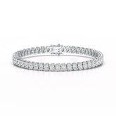 11.70 CT Oval Lab Grown Diamond Tennis Bracelet Jama Jewels