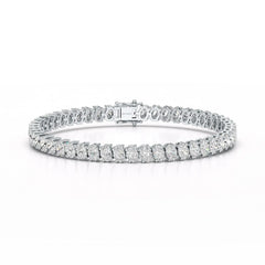 11.70 CT Oval Lab Grown Diamond Tennis Bracelet Jama Jewels