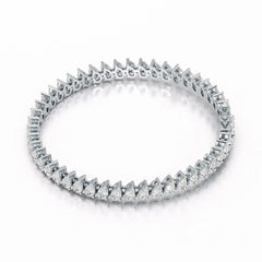11.75 CT Pear Lab Grown Diamond Tennis Bracelet Jama Jewels