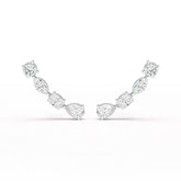 0.39 CT Lab Diamond Multi shape Earring