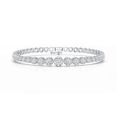2.84 CT Round Cut Lab Diamond Tennis Bracelet Jama Jewels