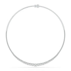 9.35 Carat Lab-Grown Diamond Riviere Necklace - Jama Jewels