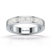 1.07 CT Princess Cut Lab Diamond Ring
