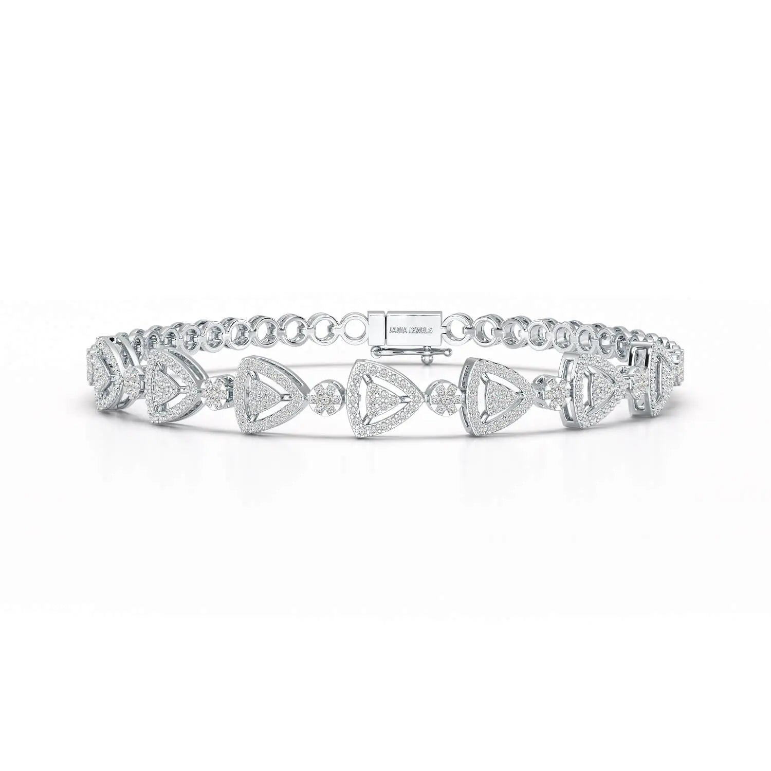 1.14 CT 18KT Lab Diamond Classic Women's Bracelet