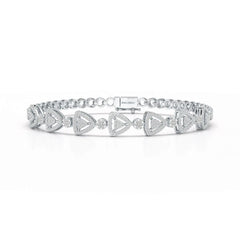 1.14 CT 18KT Lab Diamond Classic Women's Bracelet