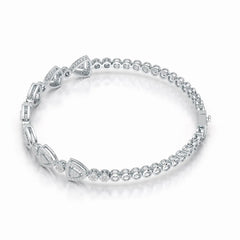 1.14 CT 18KT Lab Diamond Classic Women's Bracelet