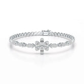 Baguette Cut 1.17 CT Lab Diamond Bracelet