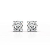 1.38 CT Single Diamond Stud Earrings - Jama Jewels
