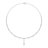 2.4 CT Lab Diamond Drop Necklace