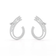 2.2 CT Lab Diamond Marquise Cut Stud Earrings Jama Jewels