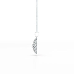 2.33 CT Round Cut Lab Diamond Earring and Pendant Set