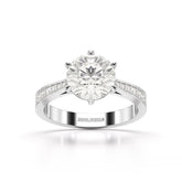 2.48 CT Lab Diamond Solitaire Ring