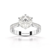 2.48 CT Lab Diamond Solitaire Ring