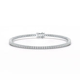 2.15 CT Round cut Lab Diamond Tennis Bracelet Jama Jewels