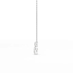 2.83 CT Heart Shaped Lab Diamond Chain Pendant Jama Jewels