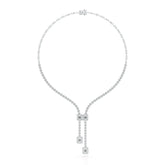 3.27 CT Lab Created Diamond Wedding Necklace Jama Jewels