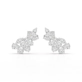 3.4 CT Multi Shape Lab Diamond Stud Earrings Jama Jewels