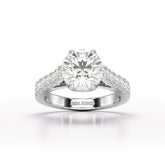 3.62 Carat Lab Diamond Engagement Ring - Jama Jewels