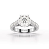 3.62 Carat Lab Diamond Engagement Ring - Jama Jewels