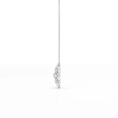 3.67 CT Lab Diamond Multi Shape Chain Pendant Jama Jewels