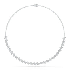 5.14 CT Marquise Shape Lab Grown Diamond Necklace