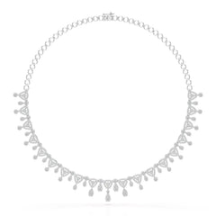 5 CT Lab Grown Diamond Bridal Necklace