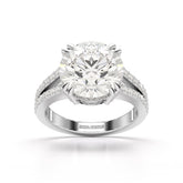 6.49 CT Solitaire Lab Diamond Ring