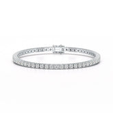 6.5 CT Round cut Lab Diamond Tennis Bracelet