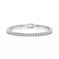 6.5 CT Round cut Lab Diamond Tennis Bracelet