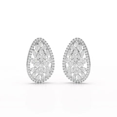 6 CT Lab Diamond Multi Shape Stud Earring Jama Jewels