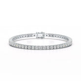 7 CT Round cut Lab Diamond Tennis Bracelet