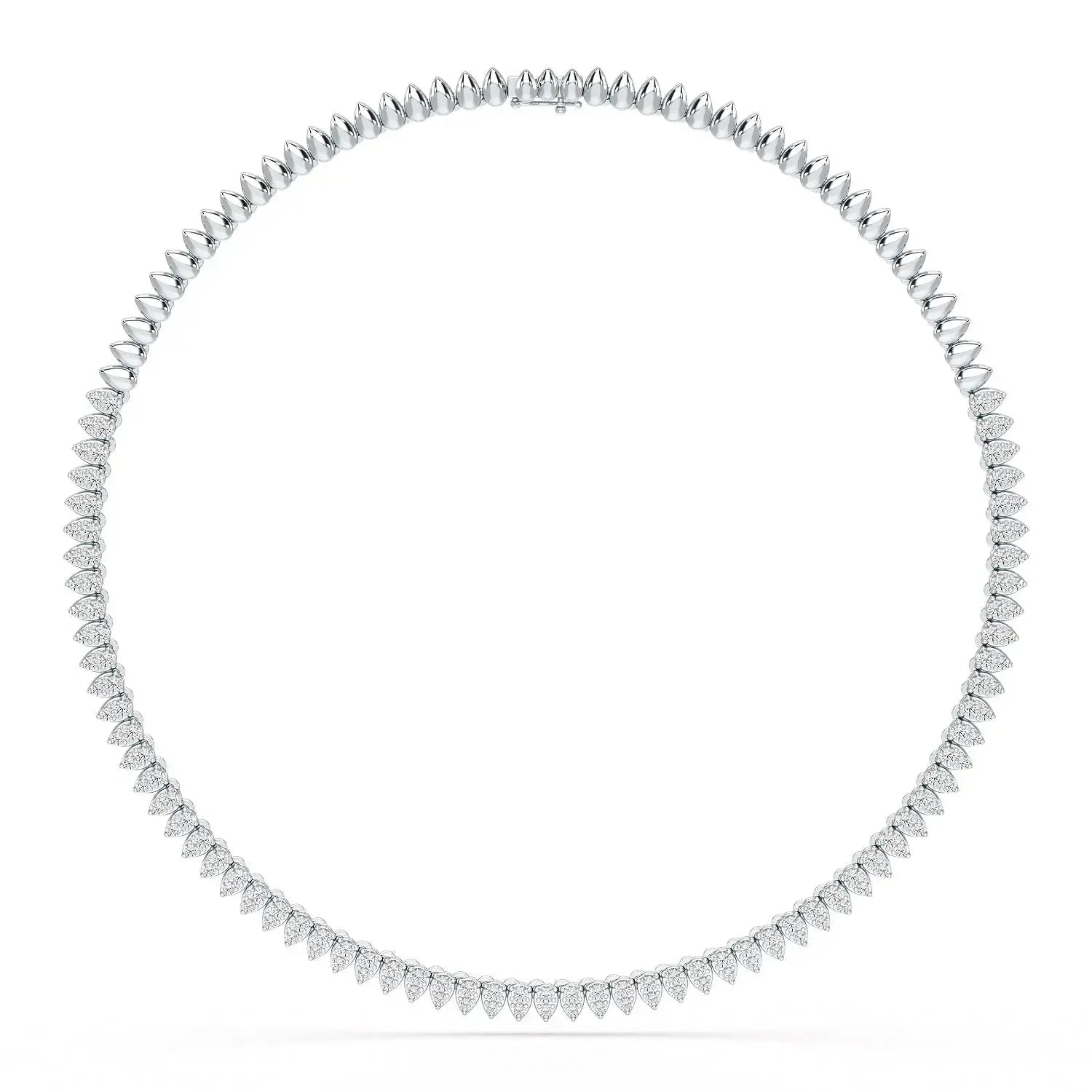 Classic Lab Diamond 4.62 Carat Tennis Necklace