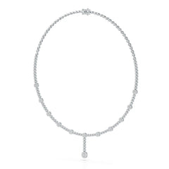 2.4 CT Lab Diamond Drop Necklace Jama Jewels