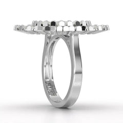 3.63 CT Round Cut Lab Diamond Ring Jama Jewels