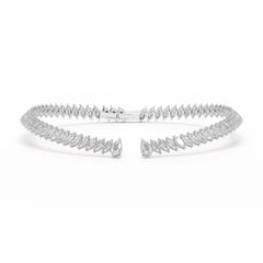 37.17 CT Pear and Marquise Cut Lab Diamond Necklace