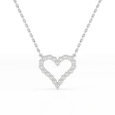 0.78 CT Round Cut Lab Diamond Chain Pendant Jama Jewels