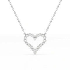 0.78 CT Round Cut Lab Diamond Chain Pendant Jama Jewels