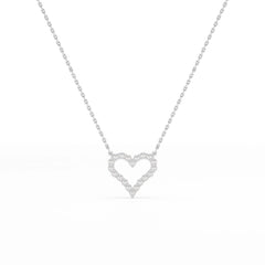 قلادة دائرية من الألماس المختبري 0.71 قيراط