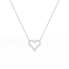 0.78 CT Round Cut Lab Diamond Chain Pendant Jama Jewels