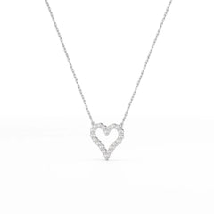 قلادة دائرية من الألماس المختبري 0.71 قيراط