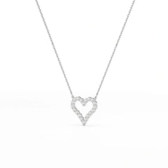0.78 CT Round Cut Lab Diamond Chain Pendant Jama Jewels