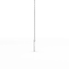 قلادة دائرية من الألماس المختبري 0.71 قيراط