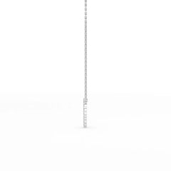 0.78 CT Round Cut Lab Diamond Chain Pendant Jama Jewels