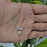 1.40 CT Multi Shape Diamond Chain Pendant (Ready for Delivery) Jama Jewels