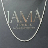 8 CT Round Cut Lab Diamond Tennis Necklace (Ready for Delivery) Jama Jewels