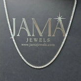 12 CT Round Cut Lab Diamond Tennis Necklace (Ready for Delivery) Jama Jewels