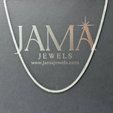 8.45 CT Round Cut Diamond Tennis Necklace (Ready for Delivery) Jama Jewels