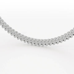 11.48 CT Round Cut Men's Cuban Chain Jama Jewels