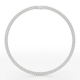 11.48 CT Round Cut Men's Cuban Chain Jama Jewels